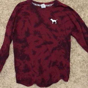 PINK Varsity Crew Shirt